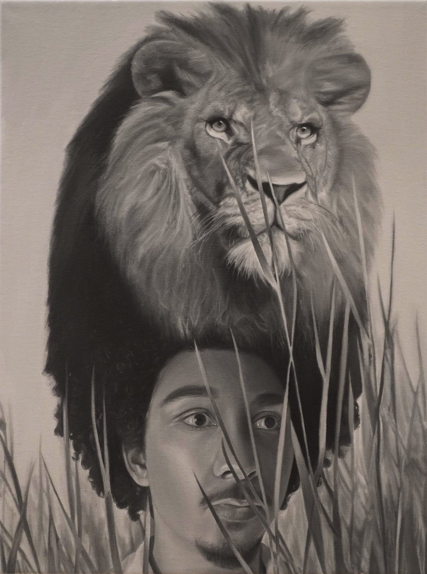 Lion (After Albert Huie's Dorrell) (2026)